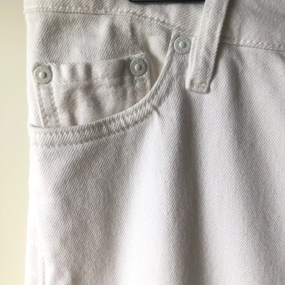 ACNE Kex Optic White Jeans Excellent Condition - Picture 7 of 13